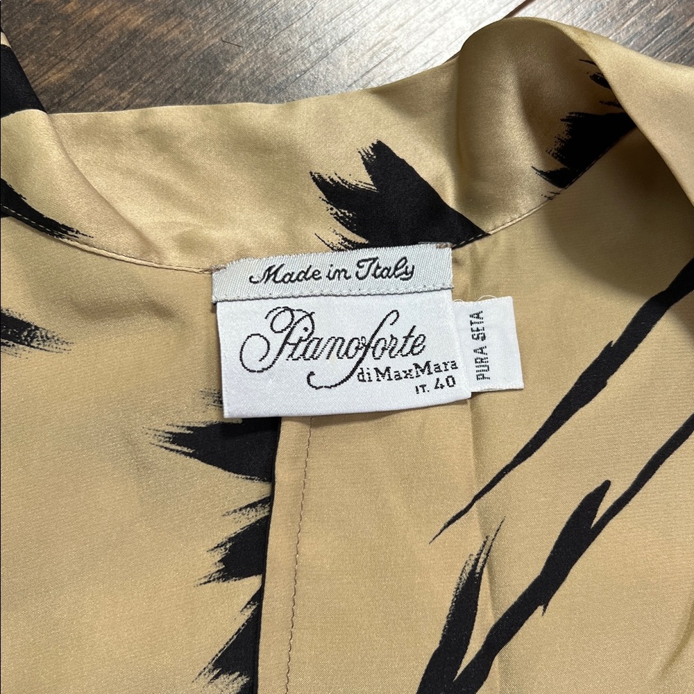 MaxMara Pianoforte silk kimono - Picture 4 of 6